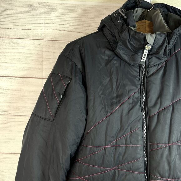 ROXY Y2K Endurance Series Snowboarding Jacket Black Pink Full Zip Women’s Size M - Picture 3 of 11